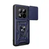 Xiaomi Redmi Note 15 Pro Plus 5g Pars Lens Yüzüklü Silikon - Lacivert
