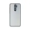 Xiaomi Redmi Note 8 Pro Kılıf Montreal Silikon Kapak - Gri