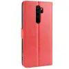 Xiaomi Redmi Note 8 Pro Kılıf Trend S Plus Kapaklı Kılıf - Kırmızı