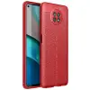 Xiaomi Redmi Note 9 5g Kılıf Auto Focus Kapak - Kırmızı
