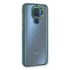 Xiaomi Redmi Note 9 Kılıf Dora Kapak - Haki Yeşil