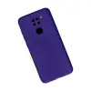 Xiaomi Redmi Note 9 Kılıf Nano İçi Kadife Silikon - Mor