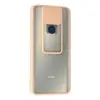 Xiaomi Redmi Note 9 Kılıf Palm Buzlu Kamera Sürgülü Silikon - Pembe