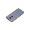 Xiaomi Redmi Note 9 Kılıf Volet Silikon - Mavi