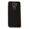 Xiaomi Redmi Note 9 Kılıf Volet Silikon - Siyah