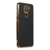 Xiaomi Redmi Note 9 Kılıf Volet Silikon - Siyah