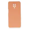 Xiaomi Redmi Note 9 Pro Kılıf Nano İçi Kadife Silikon - Turuncu