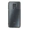 Xiaomi Redmi Note 9 Pro Kılıf Razer Lensli Silikon - Gümüş