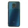 Xiaomi Redmi Note 9 Pro Kılıf Razer Lensli Silikon - Yeşil