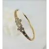 Zirkon Taşlı Pirinç  Xuping Bileklik 6.00 Mm - Kbl0193