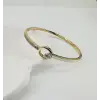 Zirkon Taşlı Pirinç  Xuping Bileklik 5.7 Mm - Kbl0209