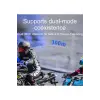 Y20 Max Motosiklet Bluetooth 5.3 Kask Intercom 2 Kişi 300 Metre Eşleşme Özellikli
