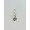Yaprak Detaylı Göbek Piercing - Pg0158