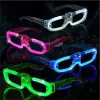 Yeşil Led Işıklı Parti Gözlüğü 3 Modlu – Glow  Gece Eğlence Gözlüğü