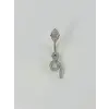 Yılan Detaylı Göbek Piercing - Pg0056