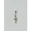 Yılan Detaylı Göbek Piercing - Pg0070