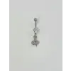 Yılan Detaylı Göbek Piercing - Pg0078