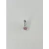 Yıldız Detaylı Göbek Piercing - Pg0014