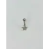 Yıldız Detaylı Göbek Piercing - Pg0083