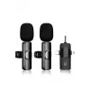Yüksek Kalite Profesyonel 3 In 1 Kablosuz Taşınabilir Yaka Mikrofonu Youtube Facebook Tiktok