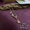 Zirkon Taşlı Kelebek Detaylı Kolye - Kl0012