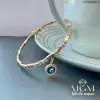 Zirkon Taşlı Nazar Boncuklu Bileklik