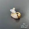 Zirkon Taşlı Su Damlası Küpe