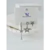 Zirkon Taşlı Üçlü Kombin Küpe