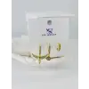Zirkon Taşlı Üçlü Kombin Küpe