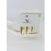 Zirkon Taşlı Üçlü Kombin Küpe