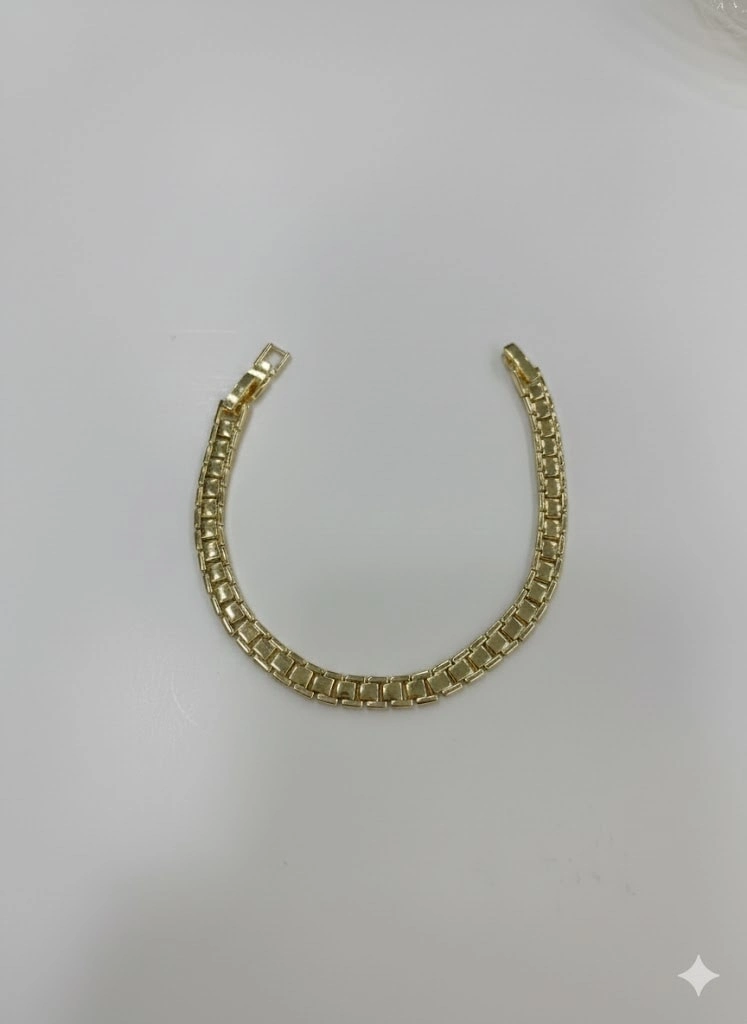 Pirinç Cm Bileklik 17+2 Cm - Kbl0427