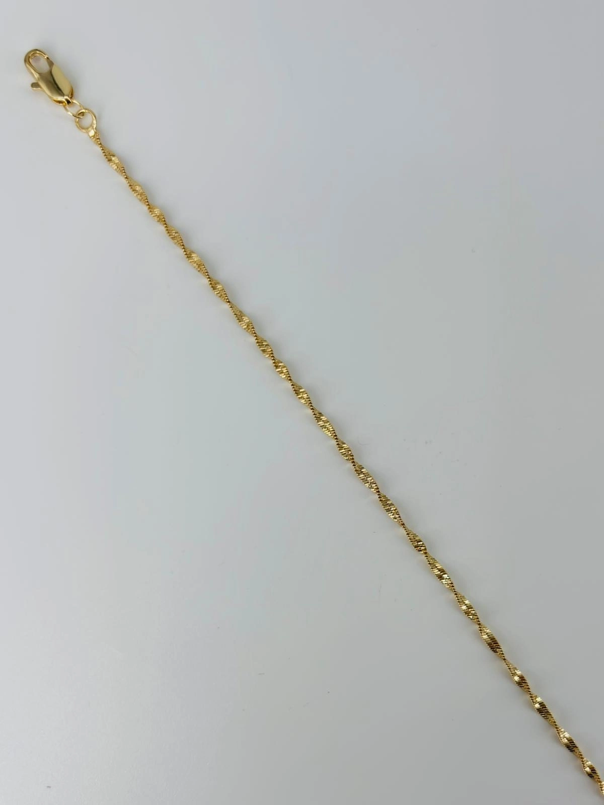 Zirkon Taşlı Pirinç Bileklikler 19 Cm - Kbl0382