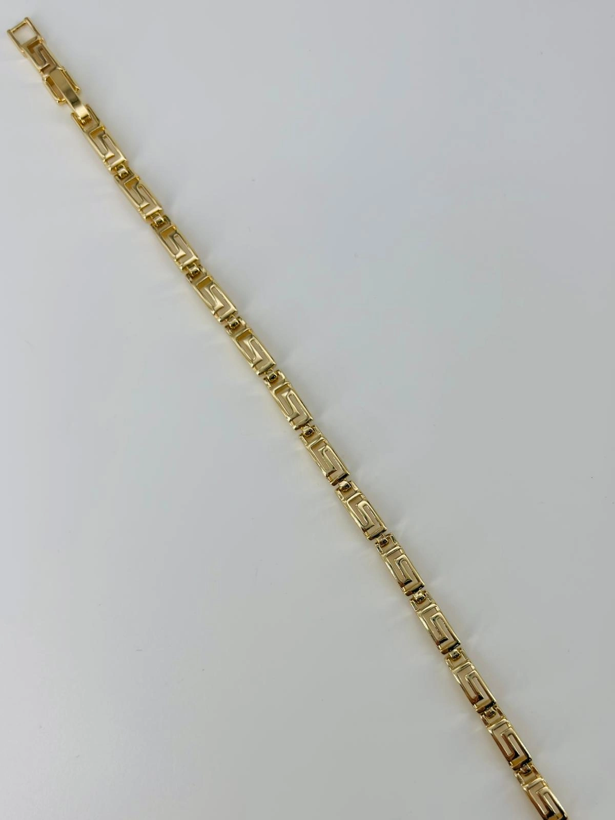 Zirkon Taşlı Pirinç Bileklikler 17+2 Cm - Kbl0380