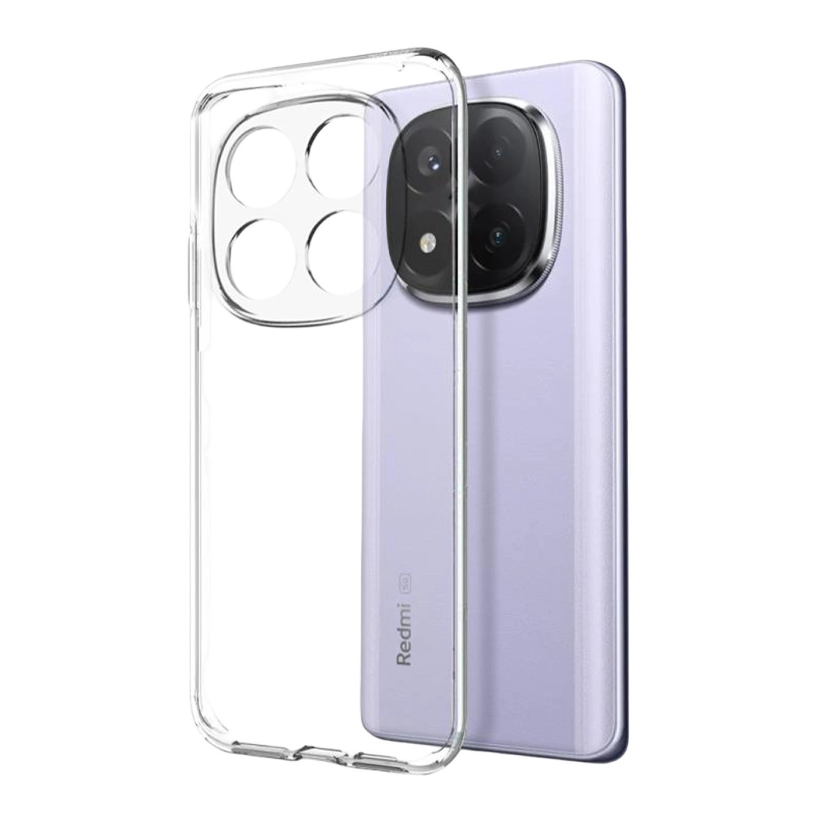 Xiaomi Redmi Note 15 Pro Plus 5g Lüx Şeffaf Silikon - Şeffaf