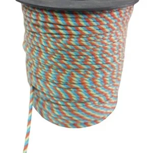 Bileklik İpi, Hediye Paketleme İpi, Şans, Bereket, Aşk, Şifa, Güç 10 Mm Pamuk  10 Metre Yeşil