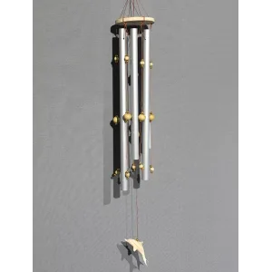 Boncuklu Metal Rüzgar Çanı 3dıarta-28