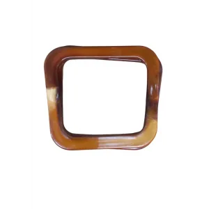 Çanta Sapı Kare Kahverengi 11 cm