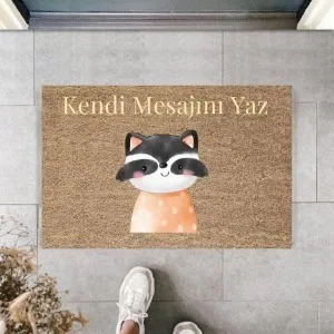 Dijital Baskı Kişiye Özel İç Kapı Dekorasyon Paspas Ps11196