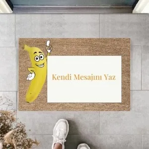 Dijital Baskı Kişiye Özel İç Kapı Dekorasyon Paspas Ps11201