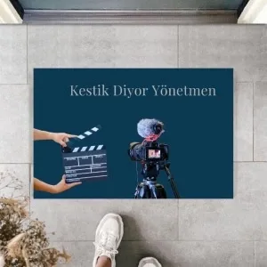 Dijital Baskı Kişiye Özel İç Kapı Dekorasyon Paspas Ps11206