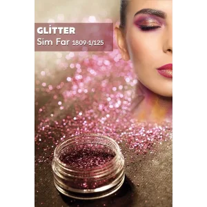 Glitter Sim Far – Yüz Ve Vücut İçin Parıltılı Sim Göz Farı 5302-1/125