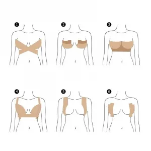 Göğüs Dikleştirme Bandı S Beden 2.5 Cm.