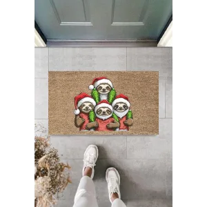 Kapı Önü Paspası Yeni Yıl 2025 Özel Tasarım Model 157