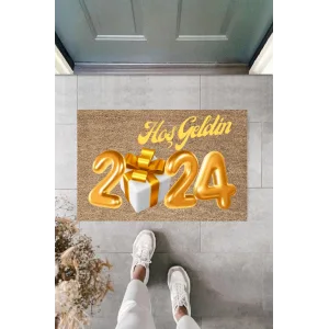 Kapı Önü Paspası Yeni Yıl Konsepti Dijital Baskı PY-175111184
