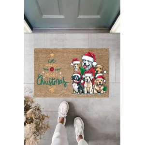 Kapı Önü Paspası Yeni Yıl Konsepti Dijital Baskı PY-175111211