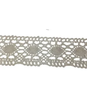 Kopanaki Dantel En 5 Cm Badem Model Krem 10 Metre