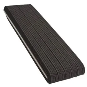 Lastik En 2,5 Cm 10 Metre Siyah