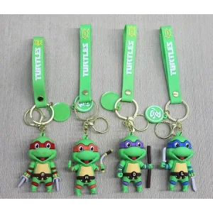 Ninja Kaplumbağalar Silikon Anahtarlık Alk4260