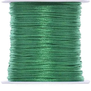 Paraşüt İpi, Bileklik-kolye Örgü İpi 1 Mm 50 Metre Yeşil