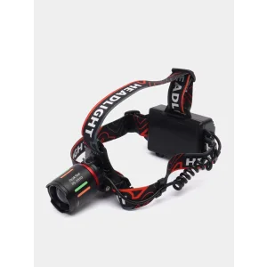 Ps-2910 Şarjlı Profesyonel Zoomlu Kamp Avcı Balıkçı Kafa Lambası Feneri